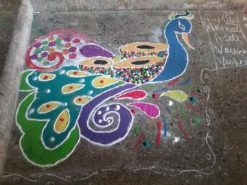 Rangoli competition